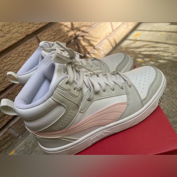 Puma Rebound V6 Mid Jr Sneakers – Youth 5 - Picture 2 of 7